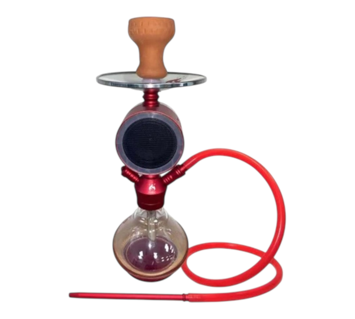 Husic Hookah Lil Mike 17 Inch Single Hose Hookah Bluetooth Speaker