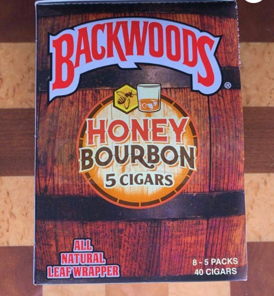 BACKWOODS - HONEY BOURBON-5 PK