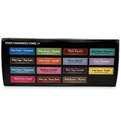 Ethnic Vibes Bundle Incense Sticks - White Sage + Dragonblood