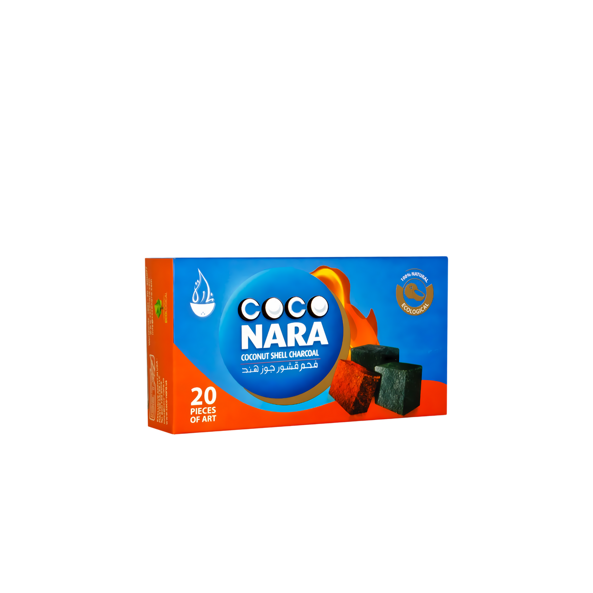 Coco Nara Coconut Charcoal - 20pc Box