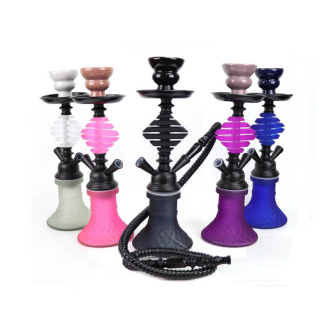 Zebra Smoke Henry 12 Inch Single Hose Hookah