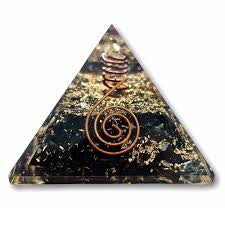 ORGONE STONE COPPER PYRAMID