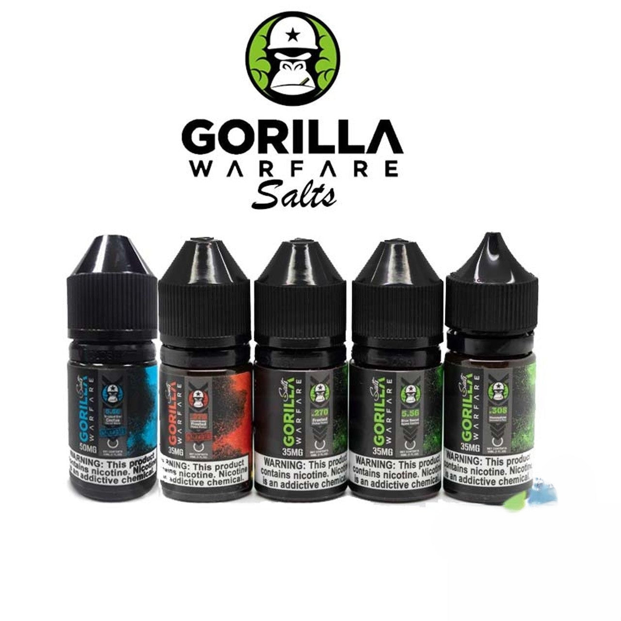 Gorilla Warfare Nicotine Salt E-Liquid 30ML