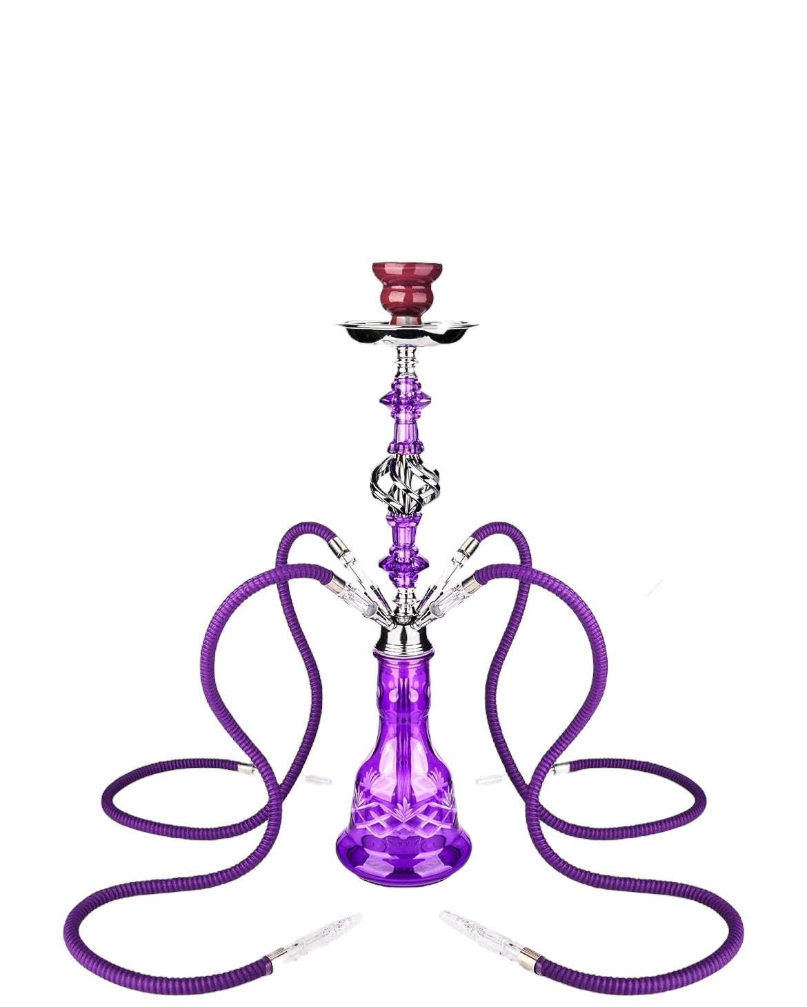 Hookah-Grenaoh Purple 22”